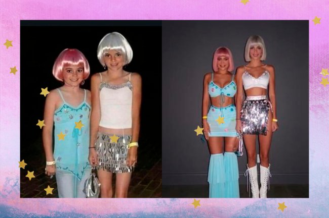 Kendall e Kylie recriam fantasia de quando eram pequenas Kendall e Kylie recriam fantasia de quando eram pequenas