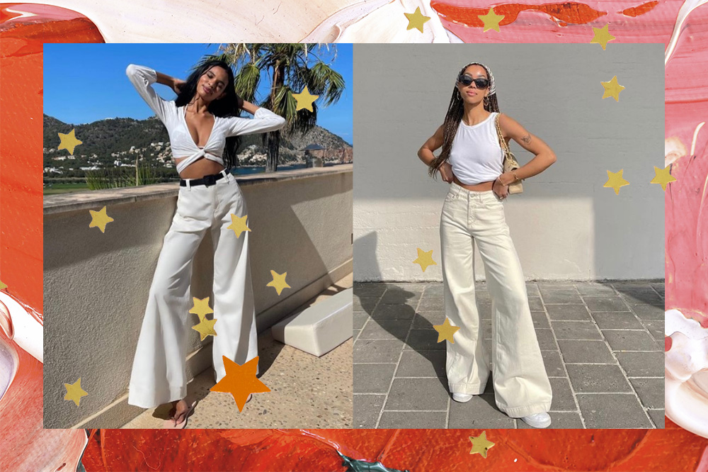 30 looks com calça branca para você apostar nessa peça atemporal