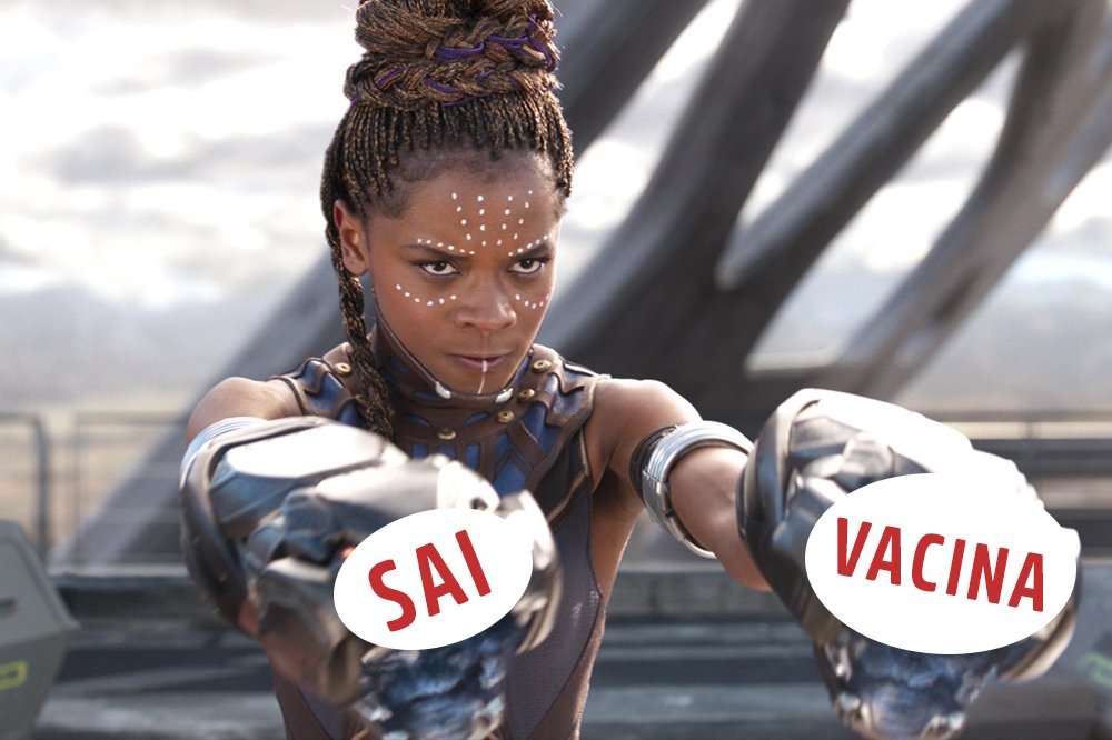 Letitia Wright prefere deixar Marvel a tomar vacina contra Covid, diz site