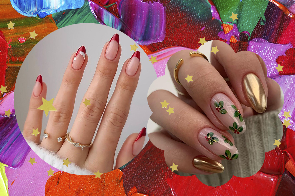 Inspire-se nestas 38 ideias de unhas decoradas para o Natal