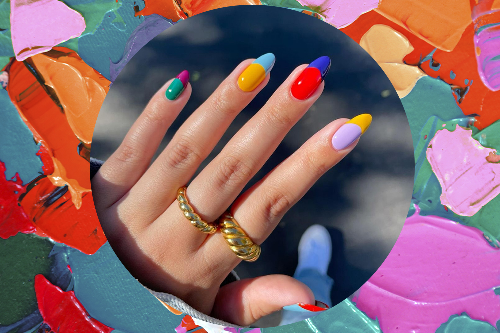 13 ideias de francesinha color block para você apostar nessa tendência