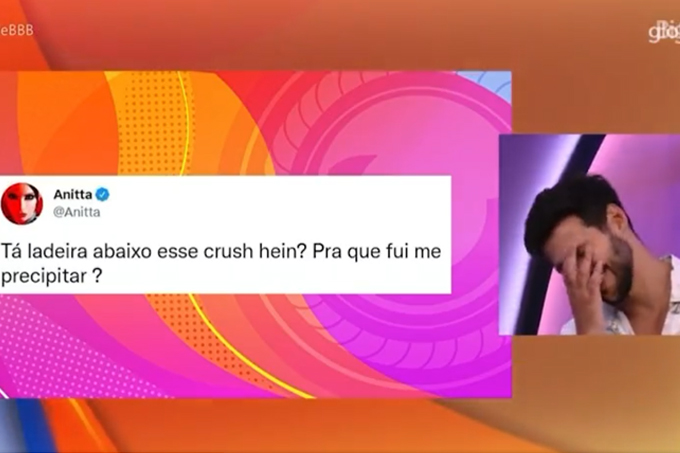 BBB22: Rodrigo comenta comparações com Prior e reage à cantada de Anitta