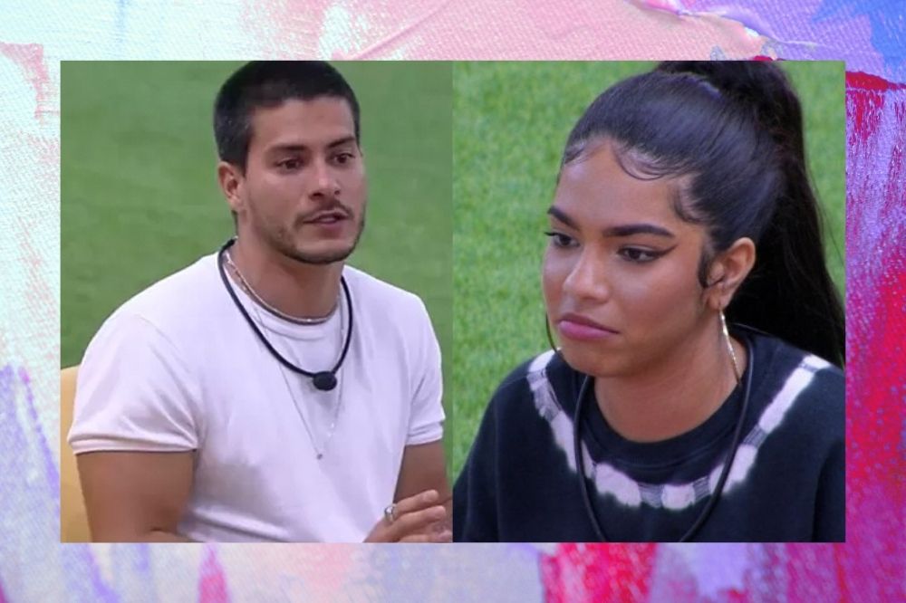 BBB22: Arthur e Maria conversam e fazem as pazes após paredão