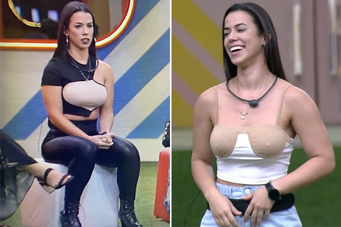 Estilo de Larissa, do BBB22, vira meme: “Expulsa por agressão à moda”