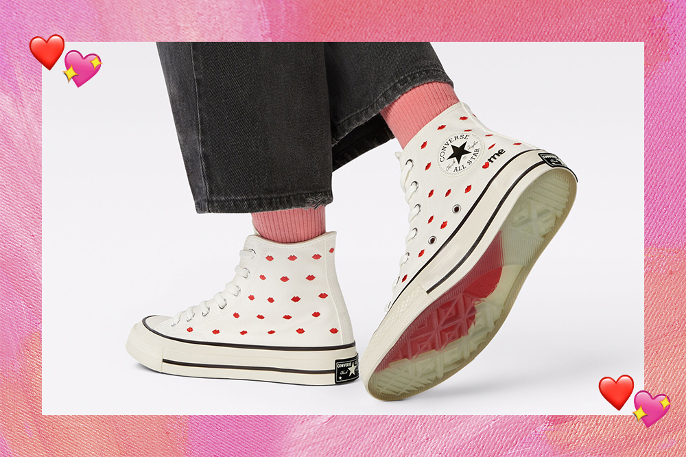 Converse lança coleção especial de tênis superfofos para o Valentine’s Day