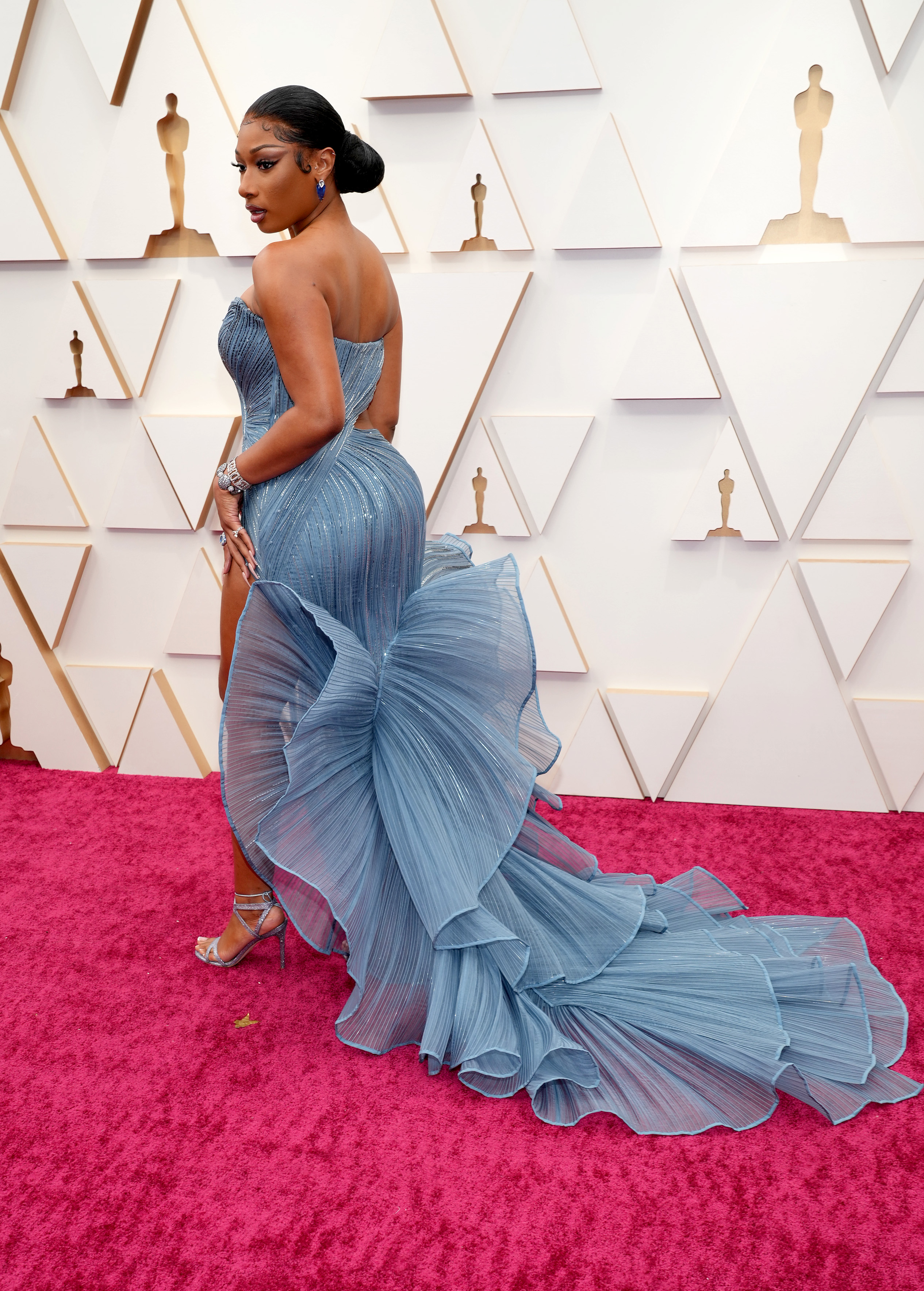 94th Annual Academy Awards – Arrivals Megan Thee Stallion no Oscar 2022