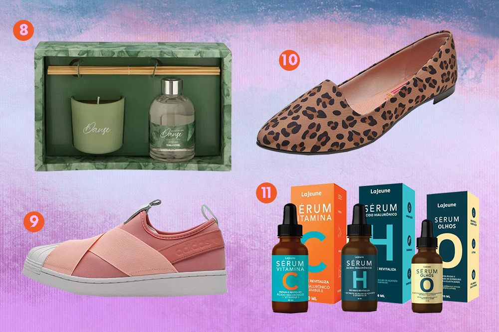25-sugestões-de-presentes-para-você-surpreender-no-Dia-das-Mães-3 Fundo de textura roxa com pinceladas de tinta para vitrine de produtos de Dia das Mães