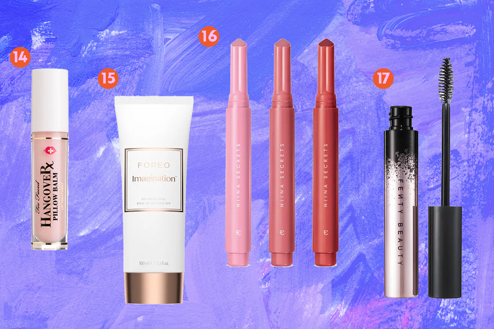 25-sugestões-de-presentes-para-você-surpreender-no-Dia-das-Mães-5 Fundo de textura roxa com pinceladas de tinta para vitrine de produtos de Dia das Mães