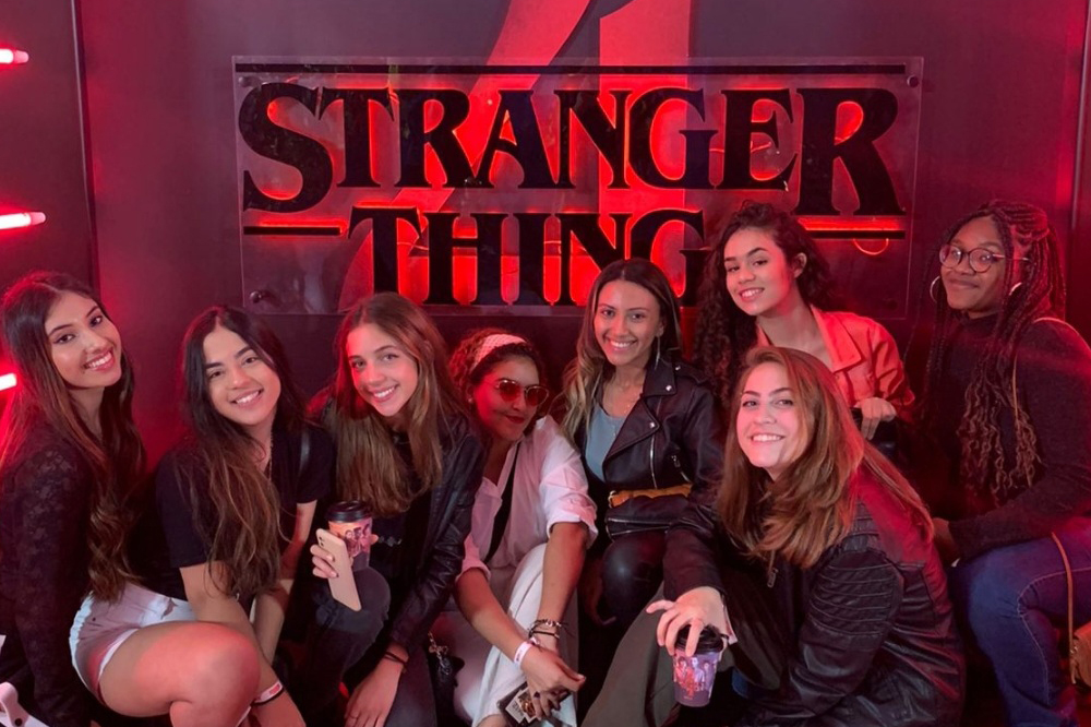 Netflix celebra 4ª temporada de Stranger Things com evento em SP