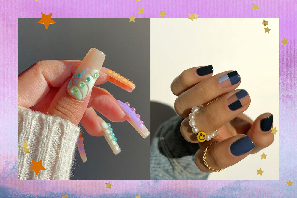 20 ideias de nail arts superestilosas para unhas com formato quadrado