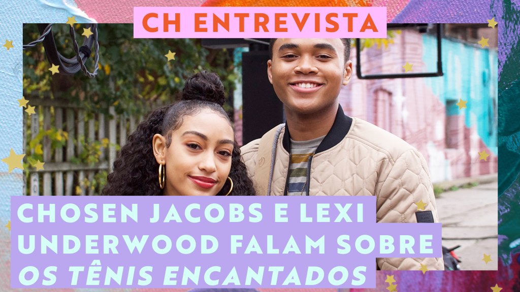 Chosen Jacobs e Lexi Underwood revelam detalhes sobre Os Tênis Encantados