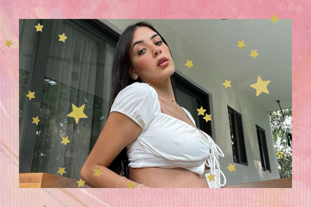 Sabina Hidalgo, do Now United, anuncia nascimento do filho com foto fofa