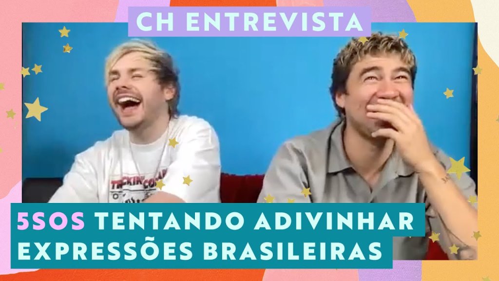 5 Seconds of Summer tenta adivinhar significado de expressões brasileiras