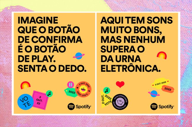 Spotify pede que você dê #PlayNoVoto com consciência neste ano Spotify pede que você dê #PlayNoVoto com consciência neste ano
