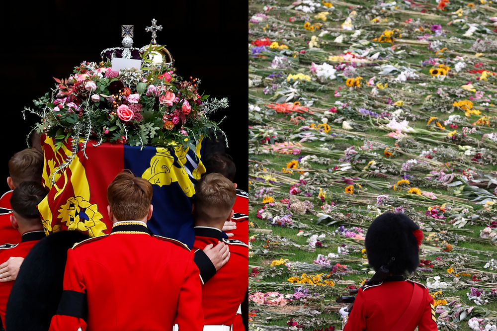 O adeus à Rainha Elizabeth II em dez imagens de tirar o fôlego