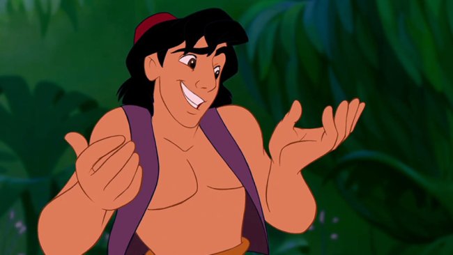 crushes aleatórios (e outros nem tanto) da infância Aladdin