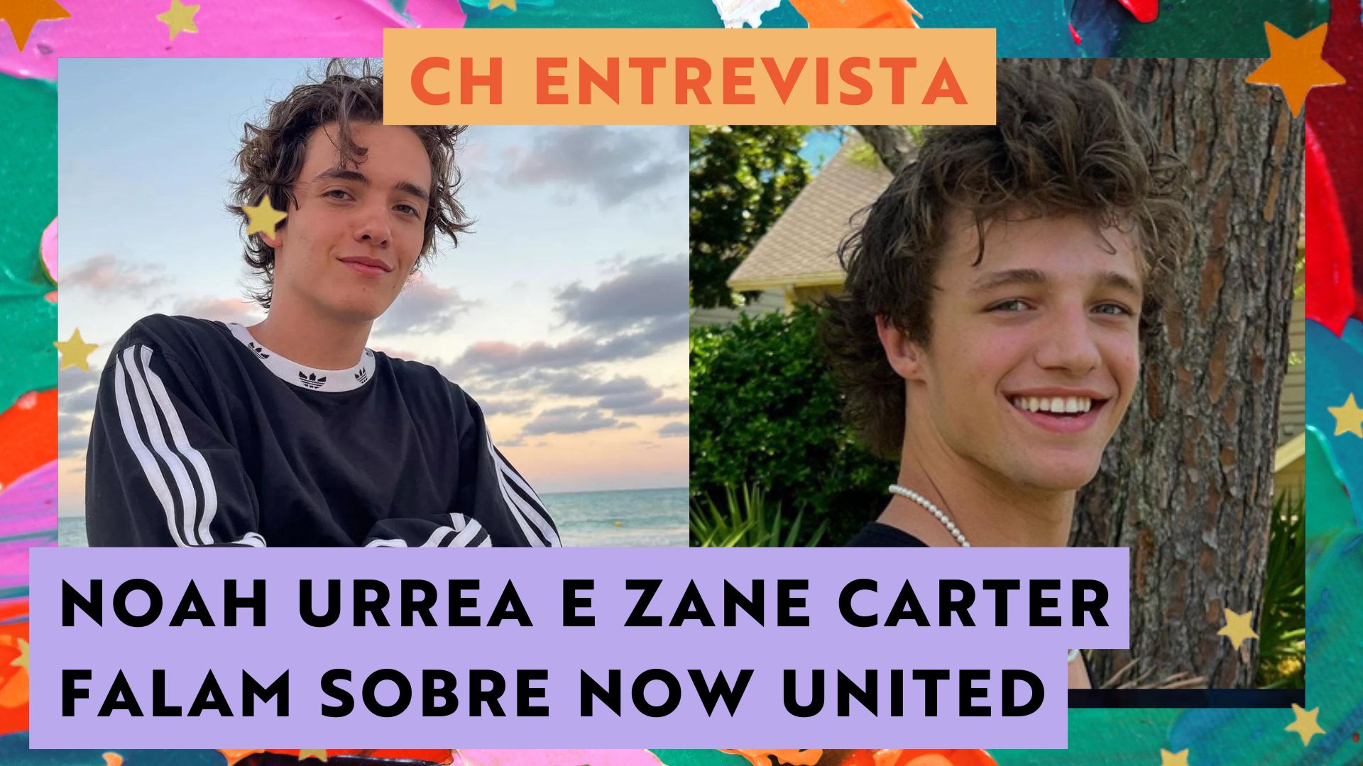 Noah Urrea e Zane Carter falam sobre Now United