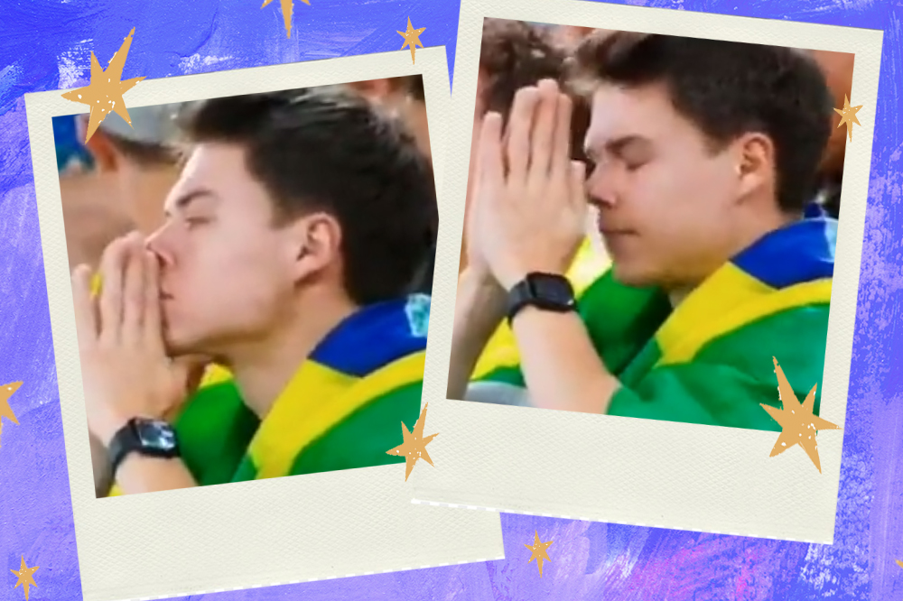 Quem é o “Harry Styles” que virou meme após aparecer na torcida do Brasil?