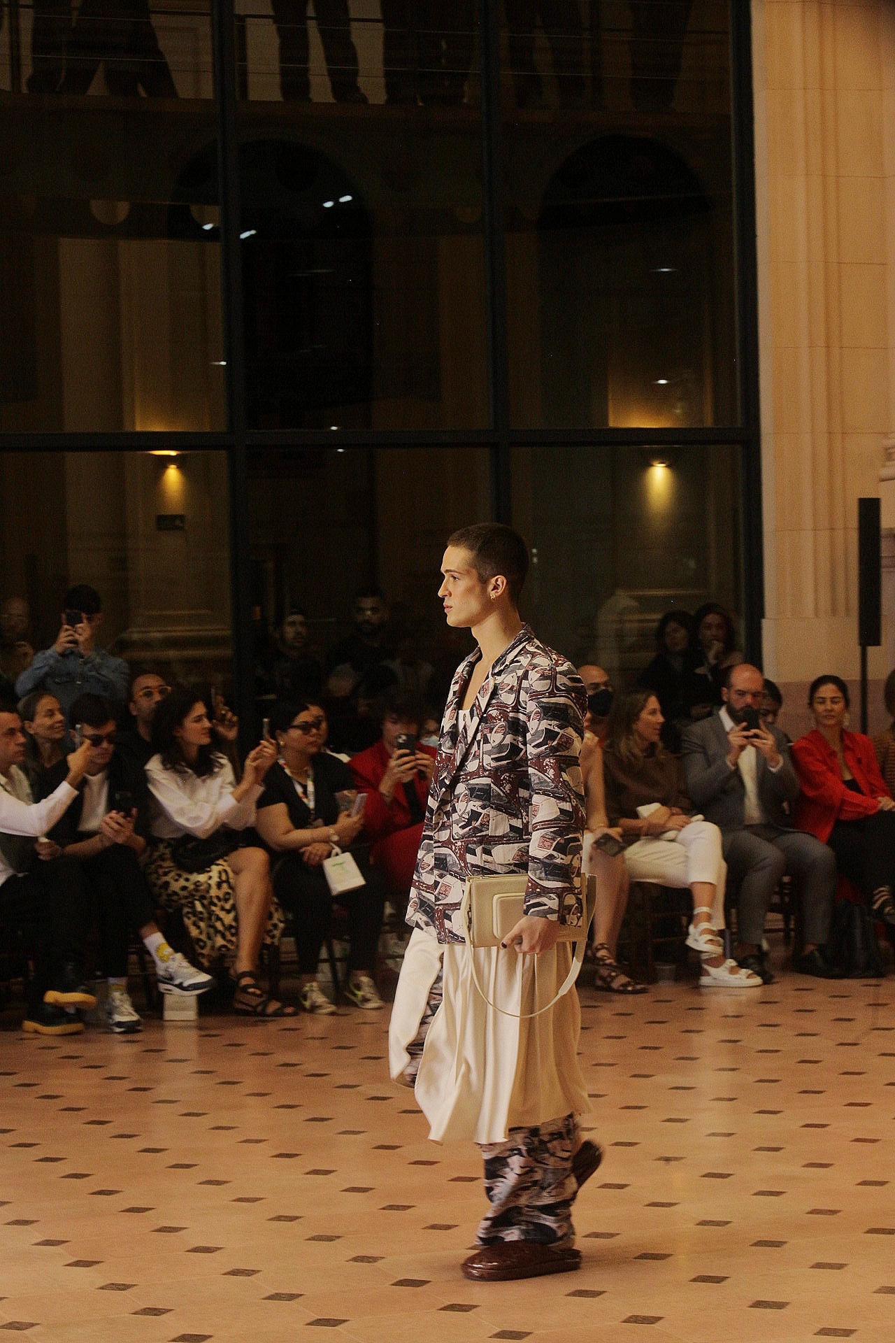 João Guilherme para Misci no São Paulo Fashion Week (SPFW)