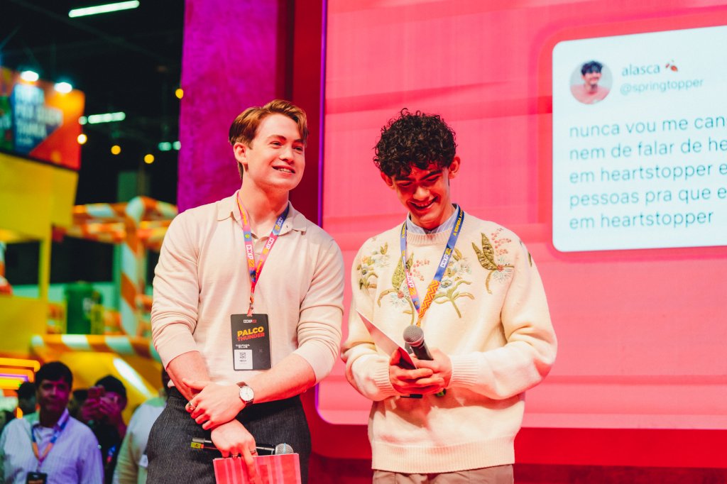 CCXP22: Kit Connor e Joe Locke falam do grande impacto de Heartstopper