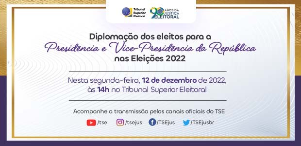 convite diplomação tse