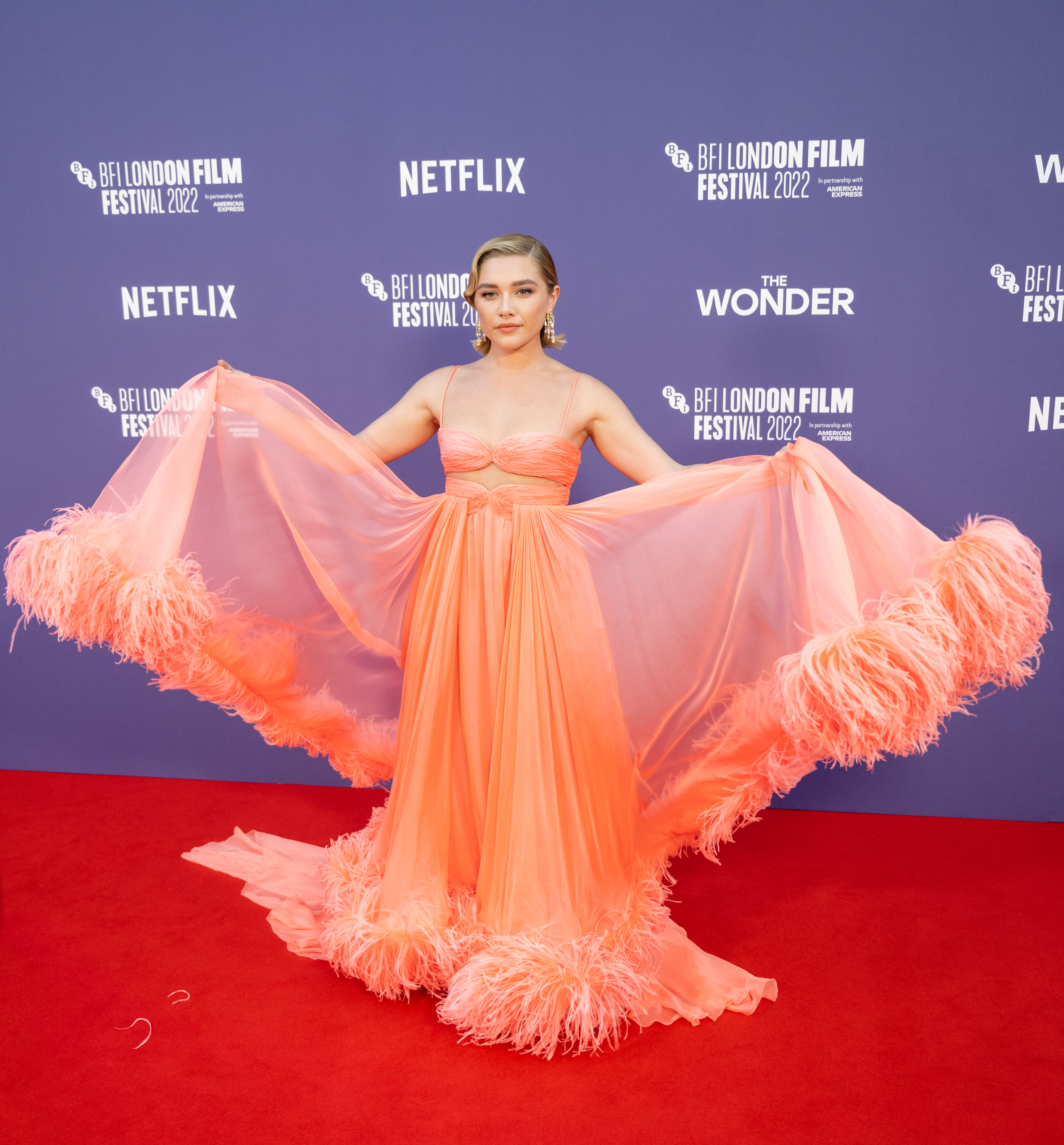 Florence Pugh na première de 