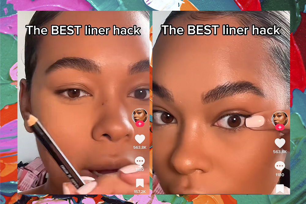 Truque que ensina fazer delineado gatinho com o dedo viraliza no TikTok
