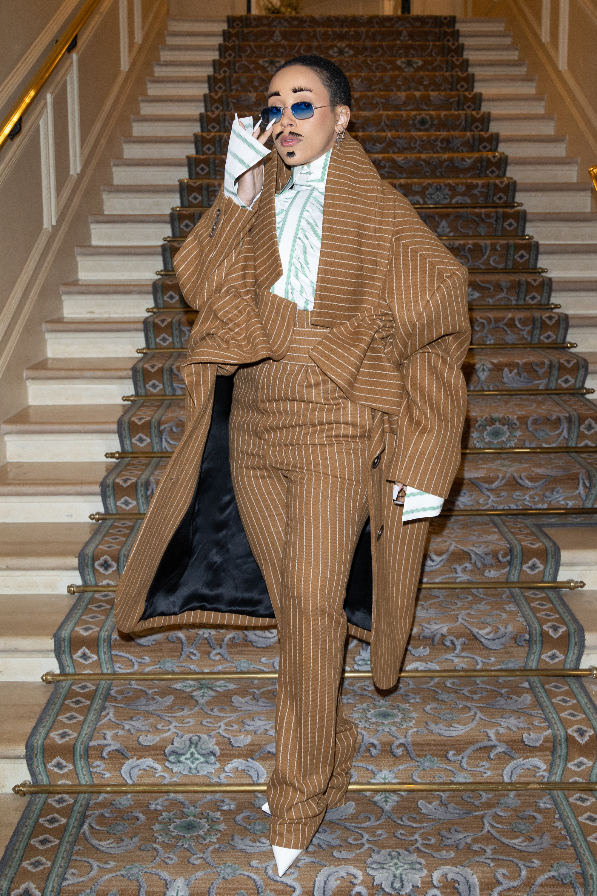 Viktor & Rolf : Photocall – Paris Fashion Week – Haute Couture Spring Summer 2023 Doja Cat no desfile de primavera-verão 2023 da Viktor & Rolf na semana de moda de alta-costura em Paris