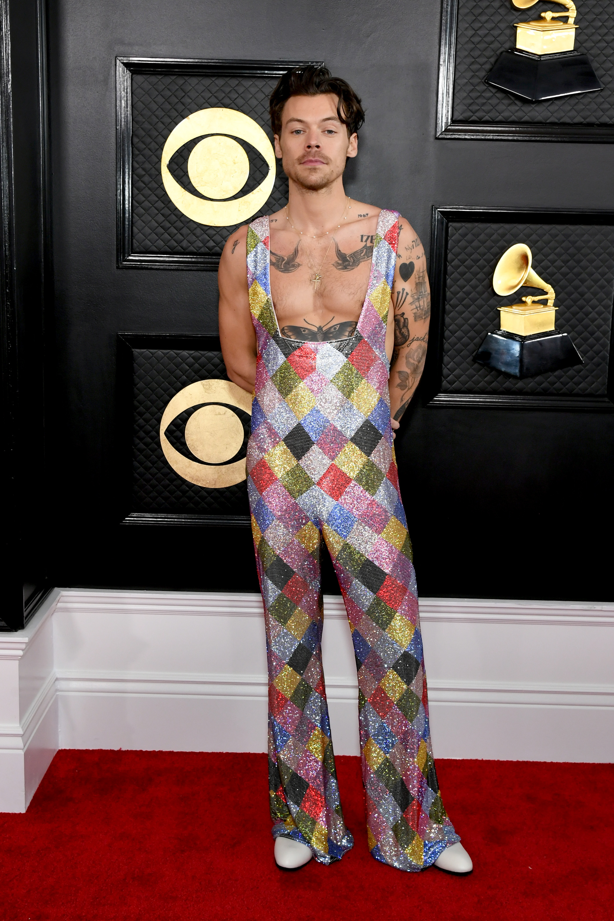 65th GRAMMY Awards – Arrivals Harry Styles no Grammy Awards 2023