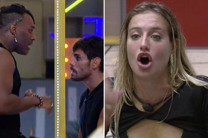 BBB23: fofoca de Gustavo faz Sapato e Bruna explodirem com Fred Nicácio