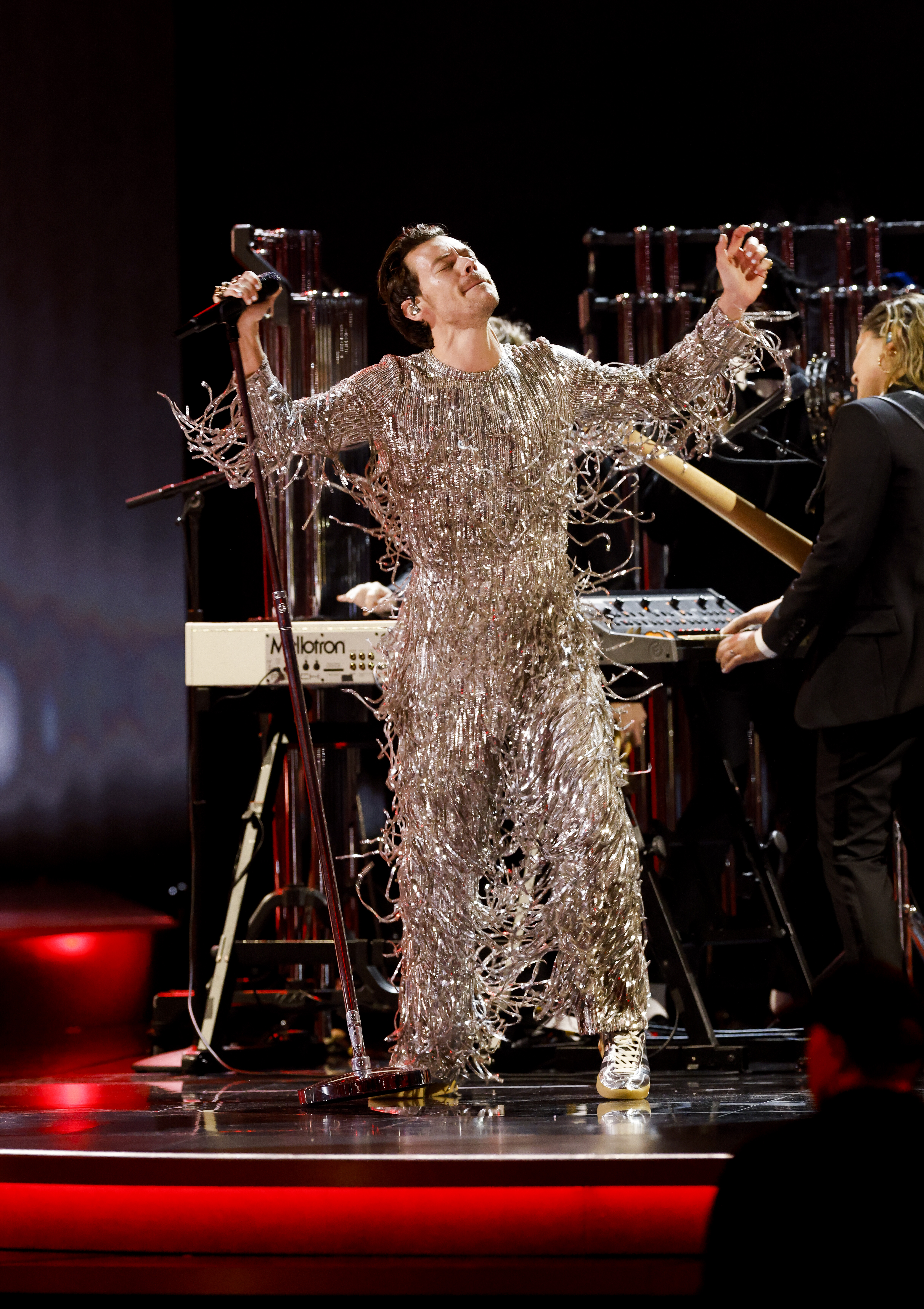 The 65th Annual Grammy Awards Harry Styles no palco do Grammy Awards 2023