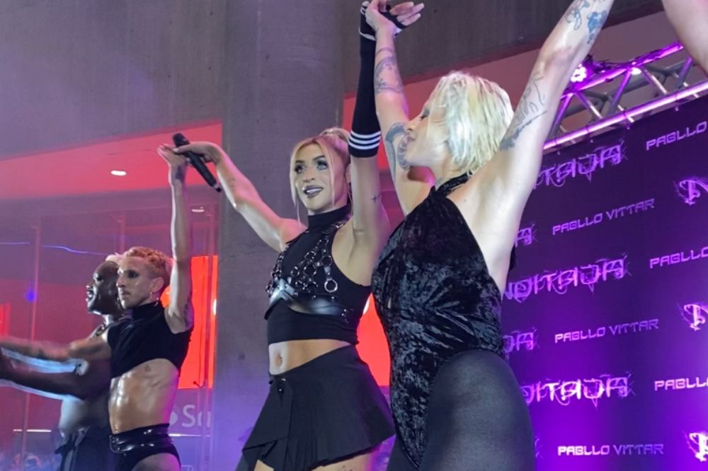 Pabllo Vittar em show na Avenida Paulista