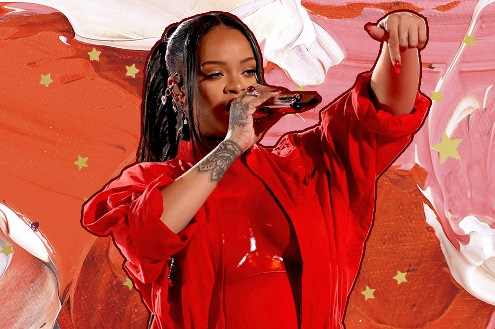 Roupa, maquiagem e referências: tudo sobre o look de Rihanna no Super Bowl