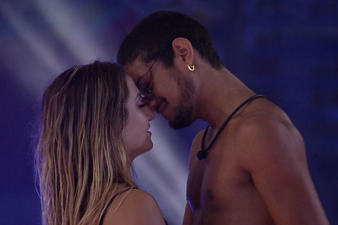 Bruna Griphao e Gabriel Santana no Big Brother Brasil 23