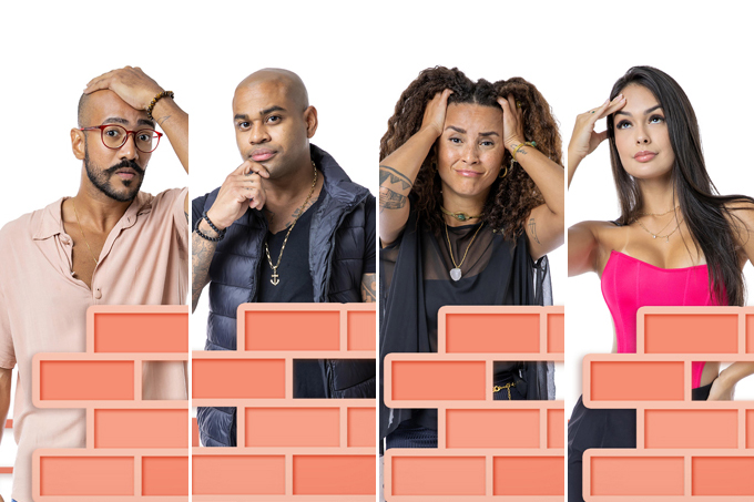 Enquete BBB23: Alface, Cezar Black, Domitila ou Larissa, quem deve sair?