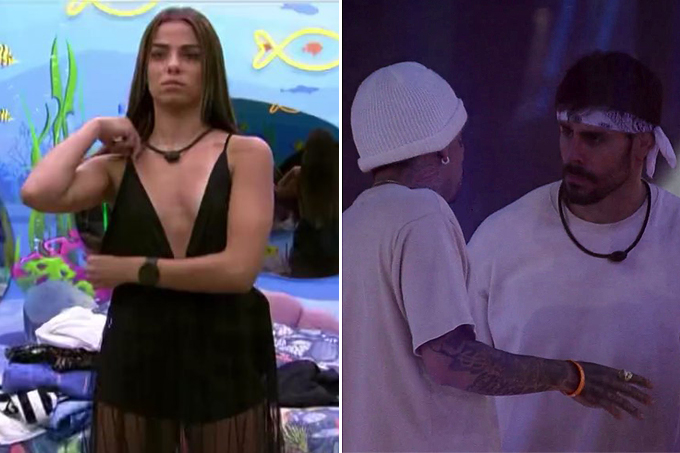 Key Alves, MC Guimê e Cara de Sapato, do Big Brother Brasil 23