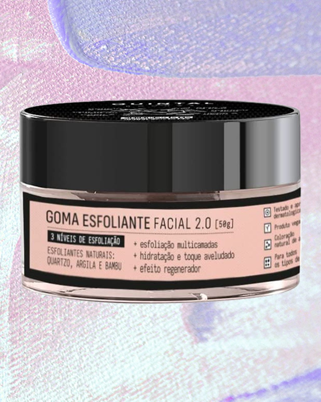 rotina-skincare-04 Goma esfoliante facial rosa para skincare