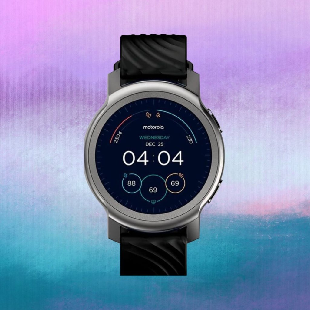 Smartwatch Motorola Moto Watch 100 - Glacier Silver Smartwatch Motorola Moto Watch 100 - Glacier Silver