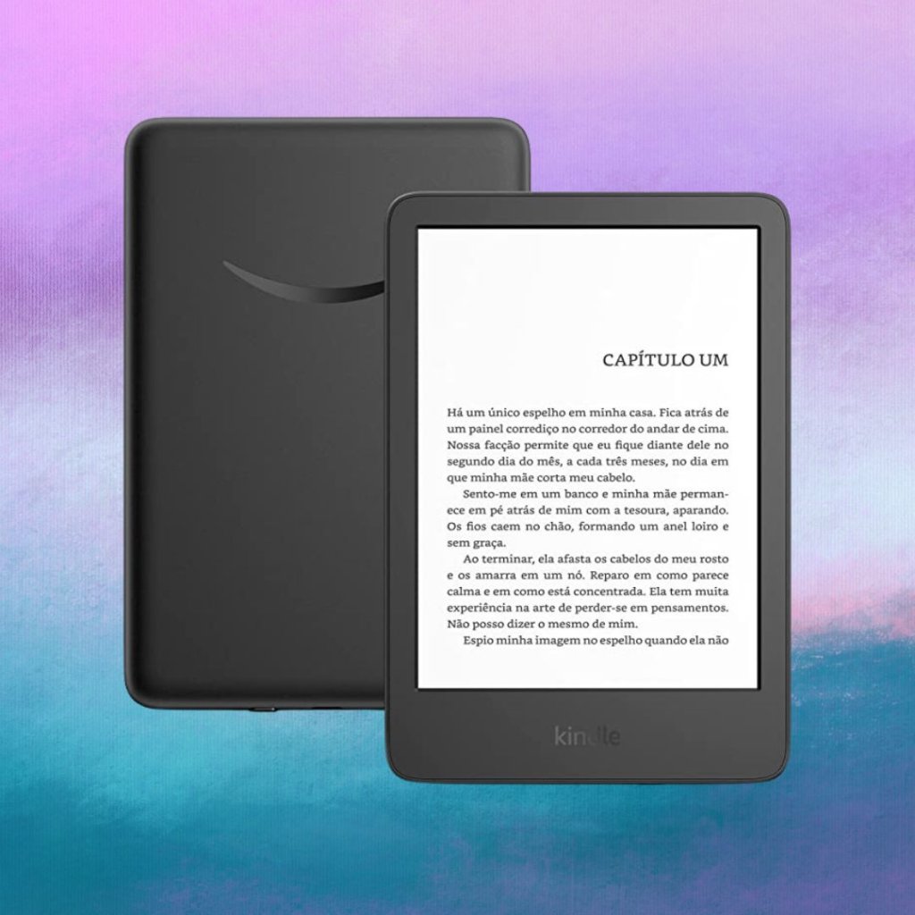 Novo Kindle 11ª Geração (lançamento 2022) – Mais leve, com resolução de 300 ppi e o dobro de armazenamento Novo Kindle 11ª Geração (lançamento 2022) – Mais leve, com resolução de 300 ppi e o dobro de armazenamento
