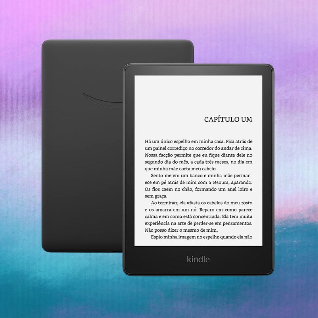 Kindle Paperwhite 16 GB: tela de 6,8”, temperatura de luz ajustável e bateria de longa duração Kindle Paperwhite 16 GB: tela de 6,8”, temperatura de luz ajustável e bateria de longa duração