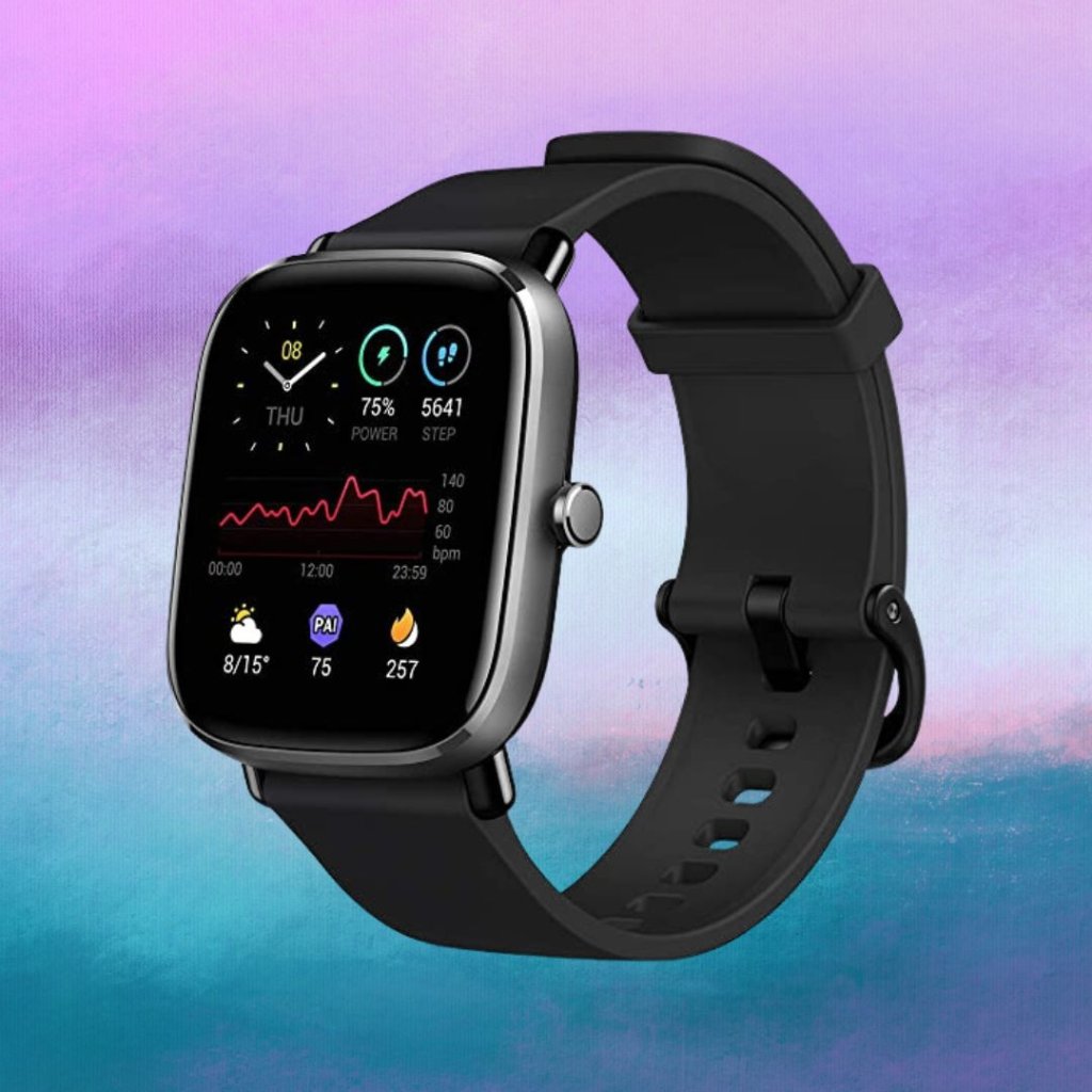 Smartwatch Amazfit GTS 2 Mini, Relógio inteligente Fitness, design fino superleve, autonomia da bateria de 14 dias, mais de 70 modalidades esportivas