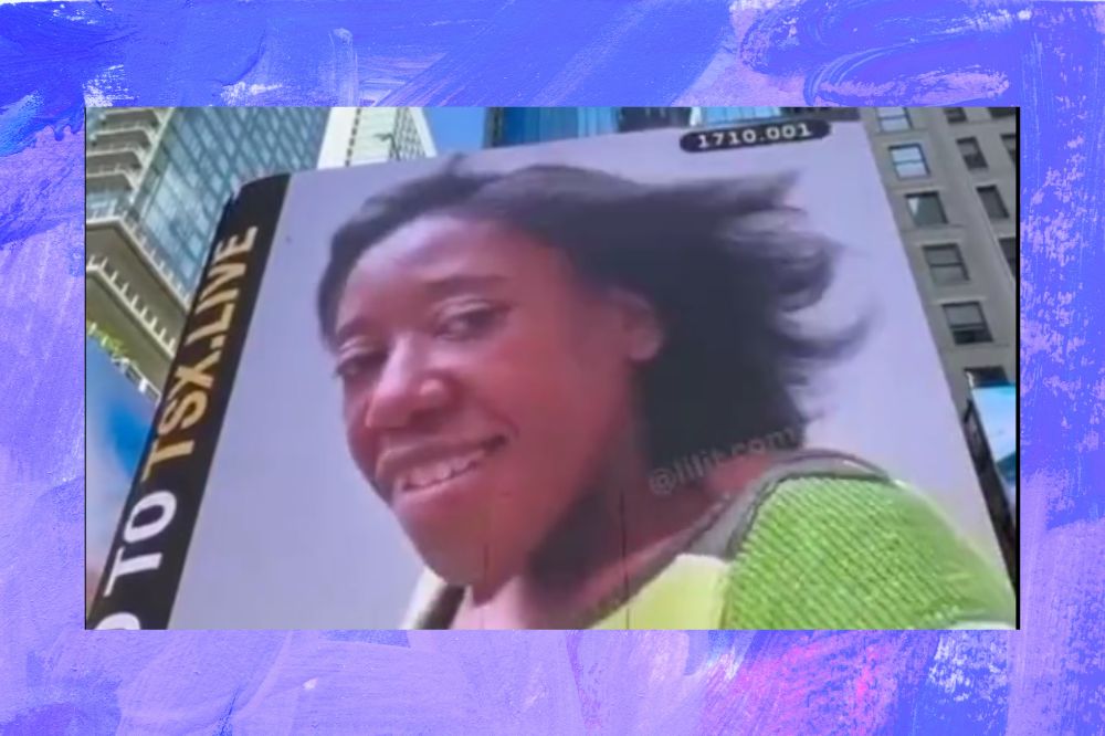 Meme brasileiro aparece no telão da Times Square e a internet comemora