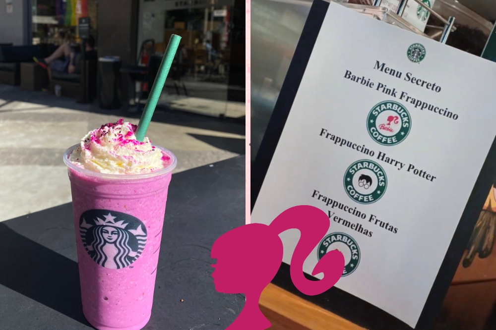 O Starbucks tem um frappuccino secreto da Barbie e te contamos como pedir