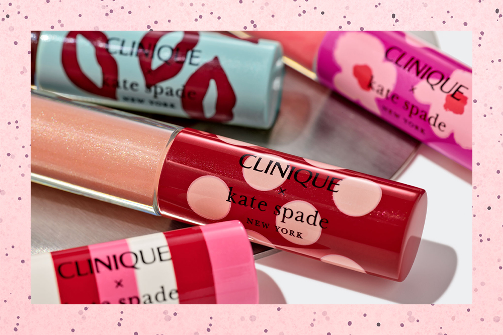 Clinique e Kate Spade lançam coleção superfofa de glosses no Brasil