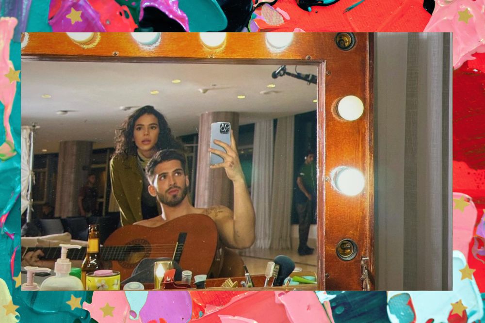 Os fãs estão amando a foto de Bruna Marquezine e João Guilherme em série