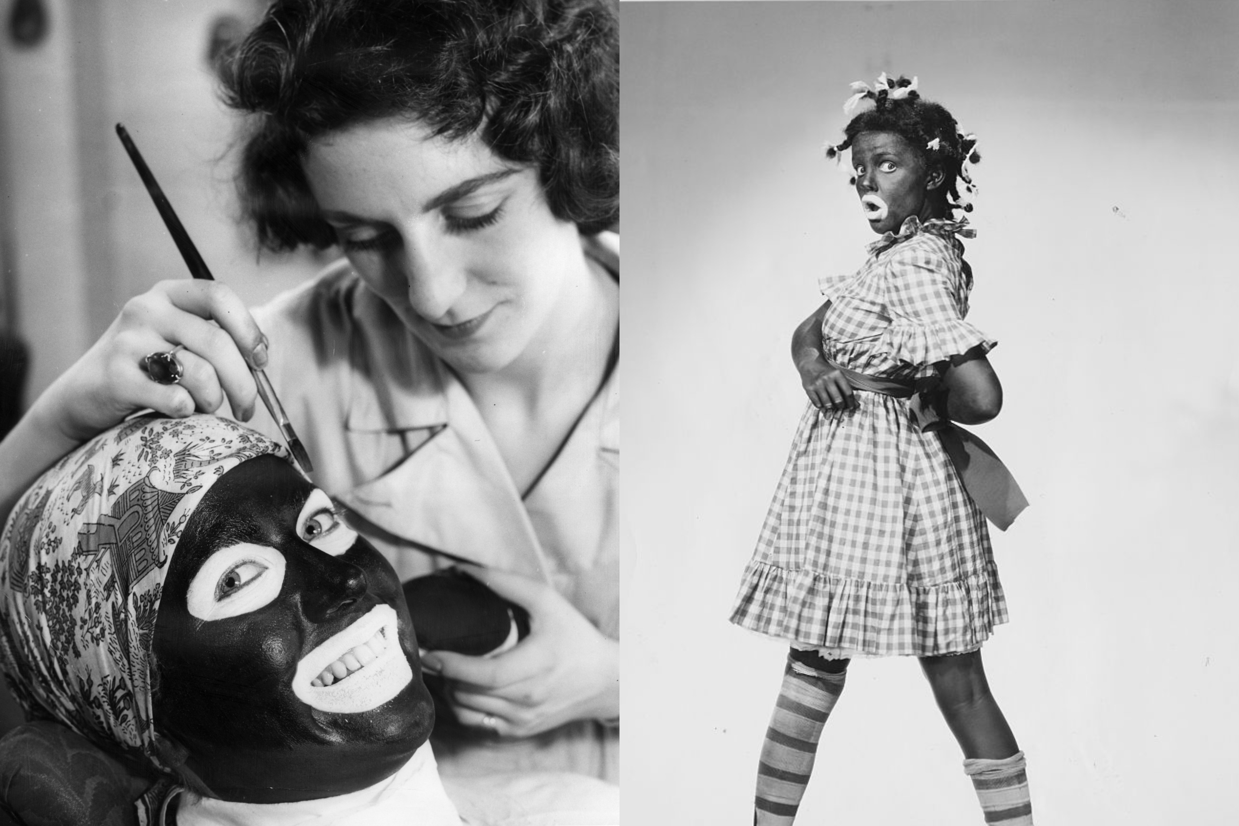 Blackface era comum nos Estados Unidos no século 19 – capricho Registros históricos de artistas se maquiando e fazendo Blackface. À direita, temos a conhecida Judy Garland.