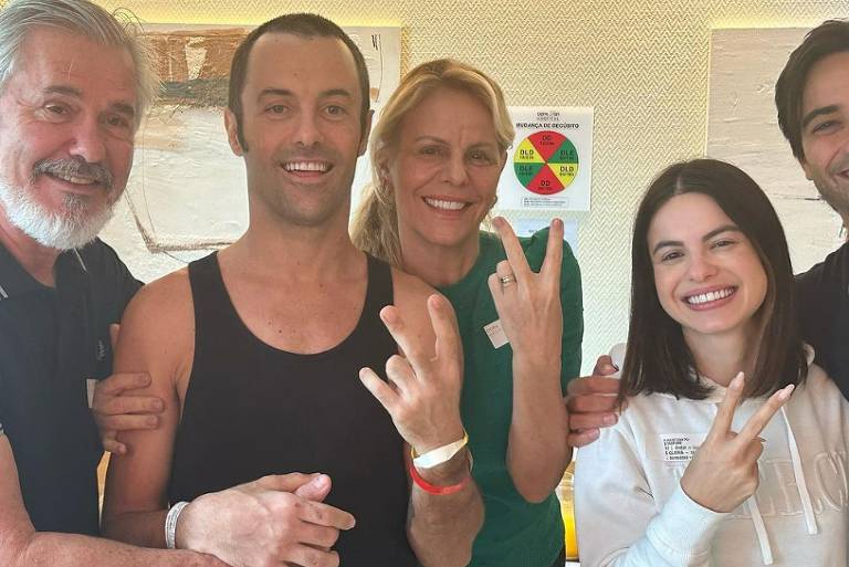 Kayky Brito tem alta hospitalar e família comemora recuperação do ator