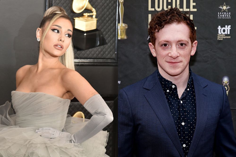 Ariana Grande e Ethan Slater são vistos juntos em jantar romântico