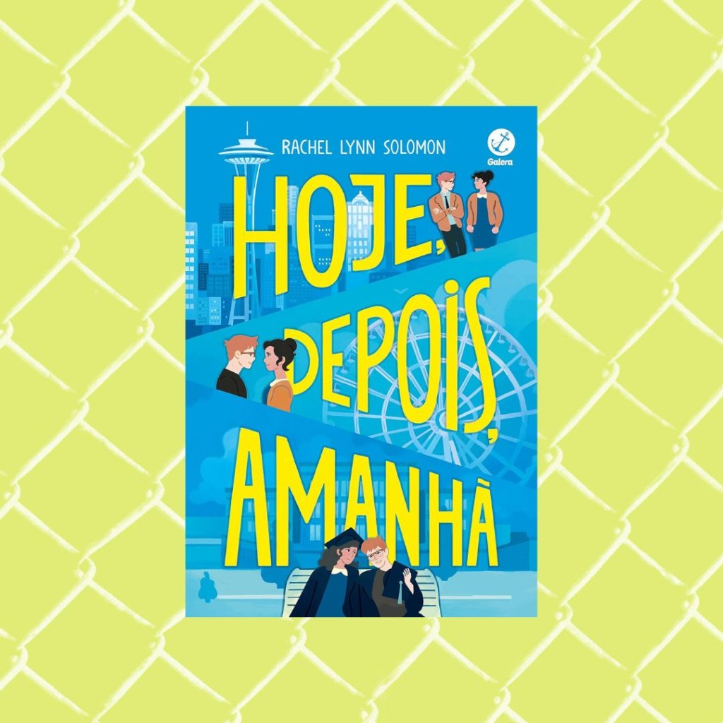 Hoje, depois, amanhã (Kindle Unlimited) Capa do livro Hoje, depois, amanhã (Kindle Unlimited). Fundo verde.