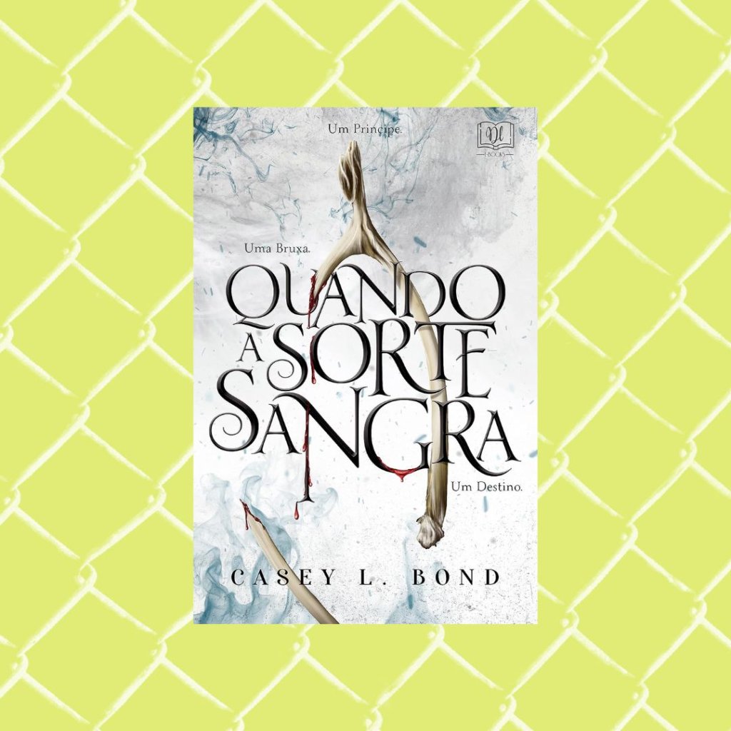 Quando A Sorte Sangra (Kindle Unlimited) Capa do livro Quando A Sorte Sangra (Kindle Unlimited). Fundo verde.
